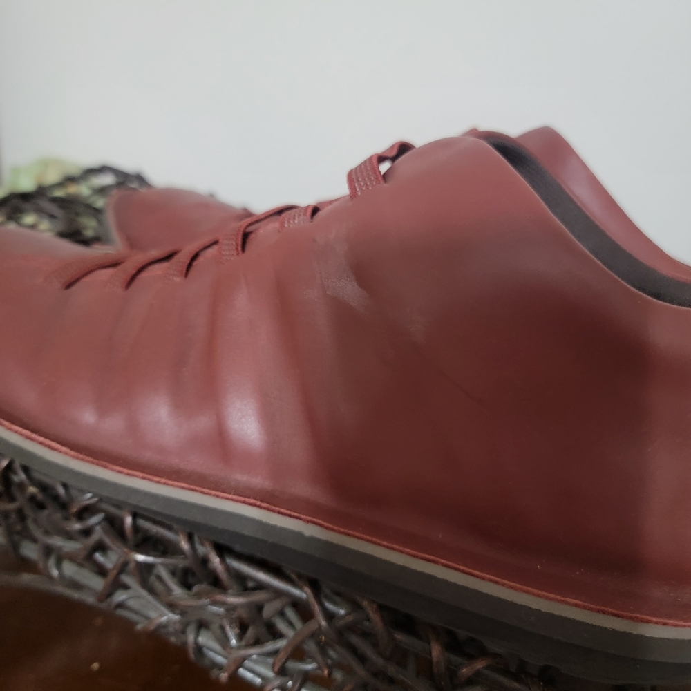 Camper Beetle Casual Ankle Shoes Boots Red Brown Size  11 U.S 45 EU - Picture 6 of 14